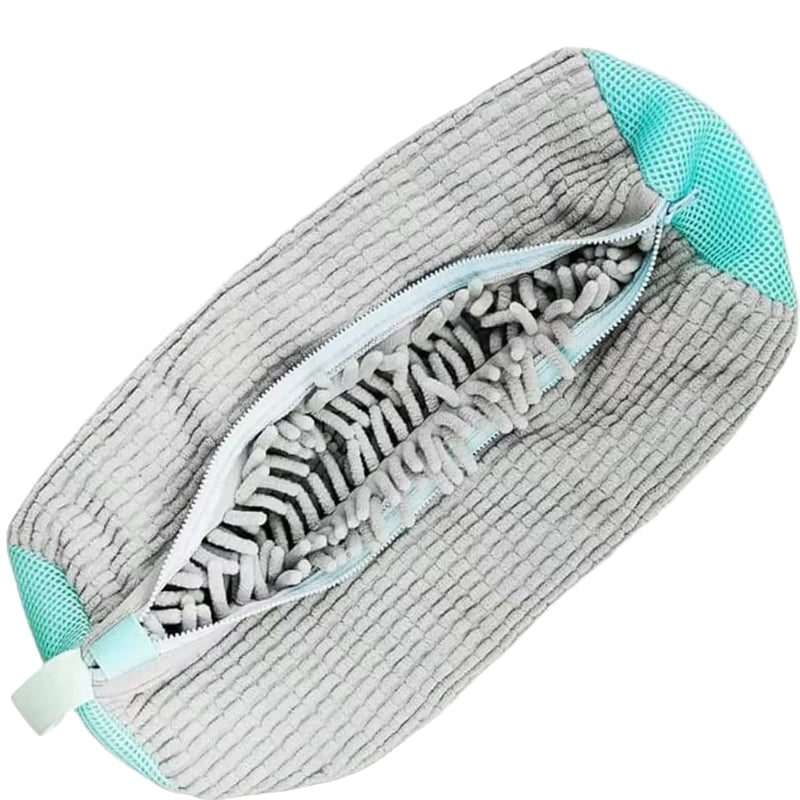 Premium Shoe Washing Bag with Deep-Clean Bristle Liner