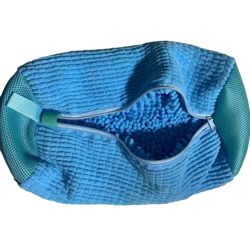 Premium Shoe Washing Bag with Deep-Clean Bristle Liner